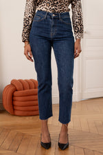 JEANS WORK DENIM FONCE