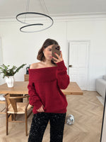 SHOULDER SWEATER one size