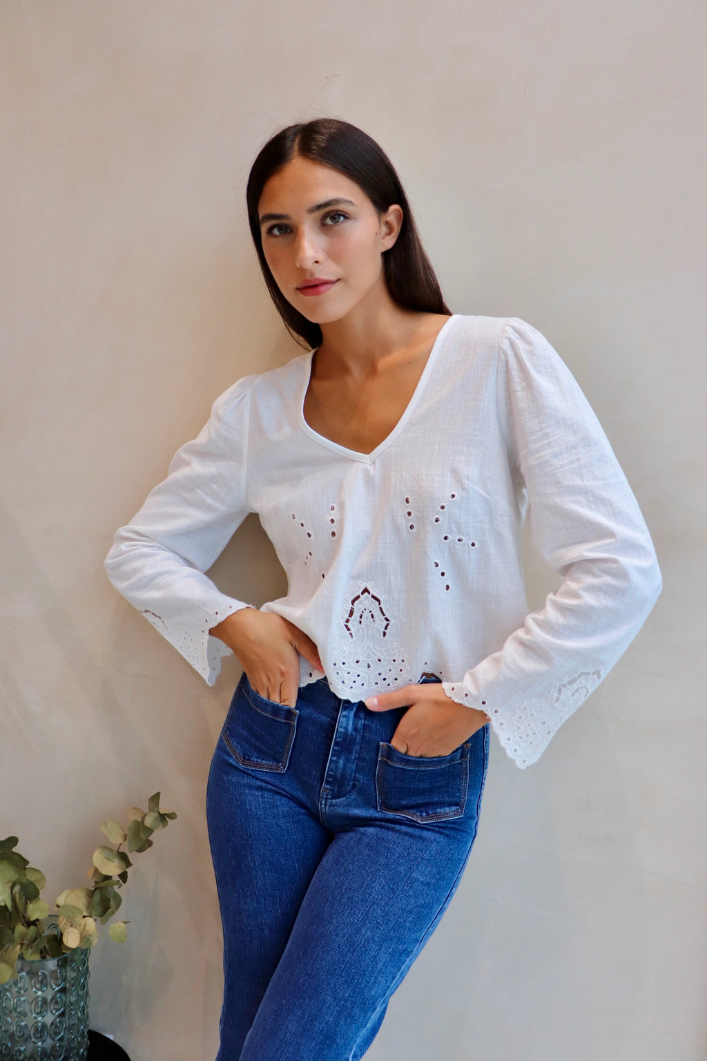 BLOUSE BLANCA