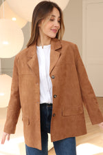 VESTE SUEDE