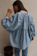 BLOUSE ROMANCE PLUMETIS