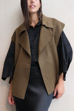 GILET OLIVE
