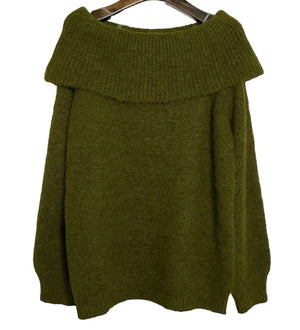 SHOULDER SWEATER one size