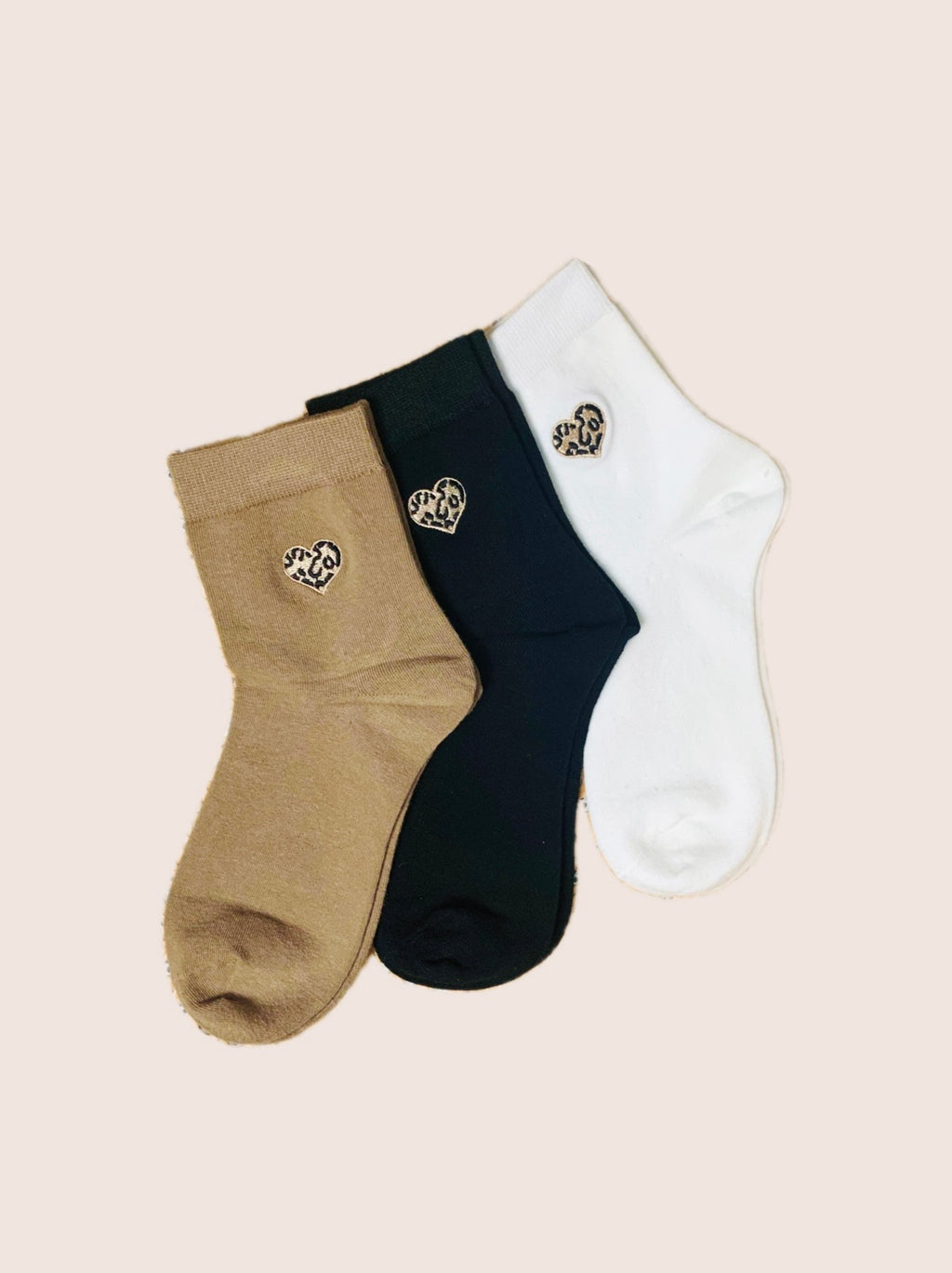 CHAUSSETTES COEUR LEO