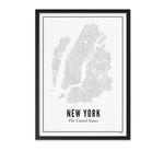 NEW YORK POSTER LARGE MODEL