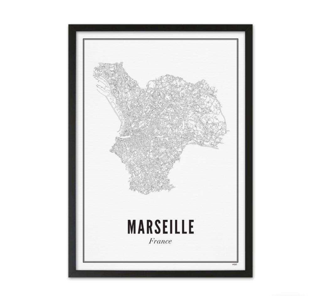 MARSEILLE POSTER SMALL MODEL
