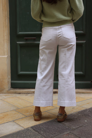 NINETIES WHITE JEANS 