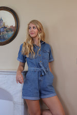 DENIM JUMPSUIT